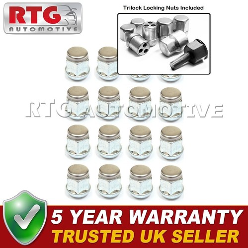 16x nuts trilock locking - +,